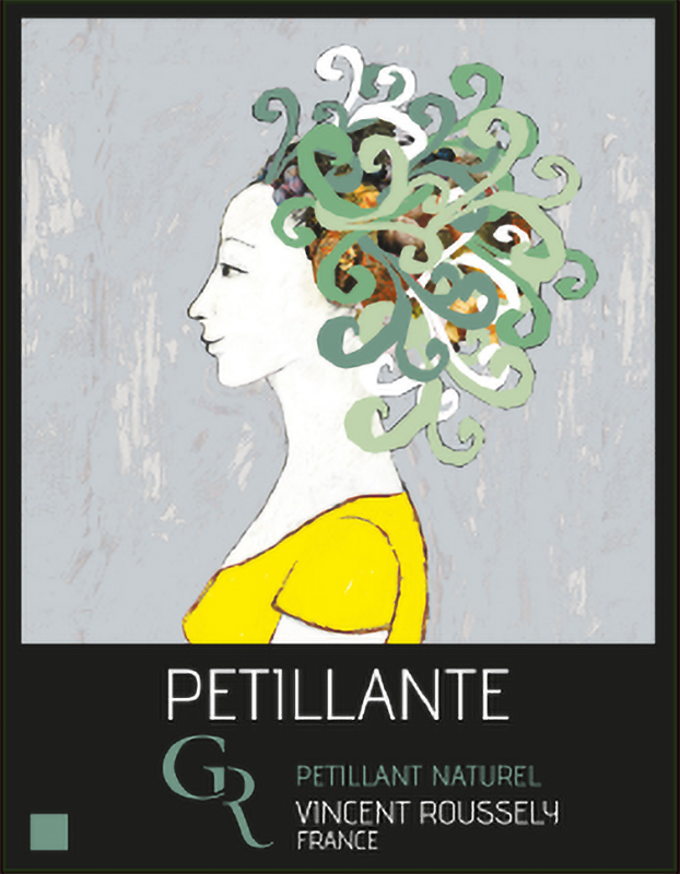 Étiquette Petillante blanc