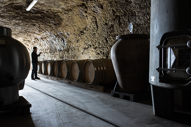 Vue de la cave